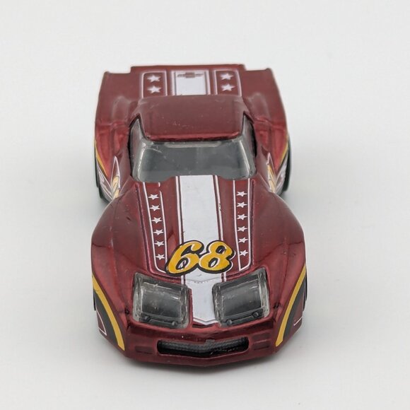 HOT WHEELS 76 GREENWOOD CORVETTE 68 RED - Picture 2 of 4